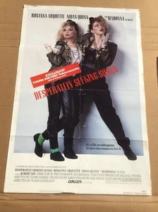 Póster de la película Desperately Seeking Susan - Original Una hoja 1985 Madonna - Imagen 1 de 6
