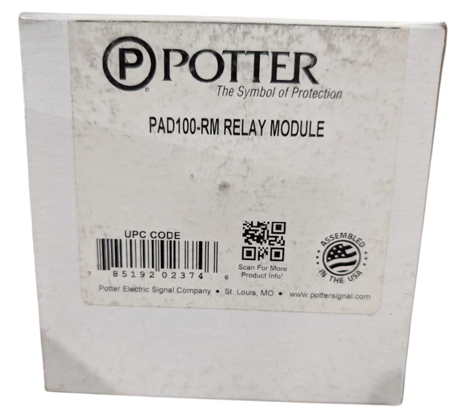 Potter Electric Signal PAD 100-RM Fire Alarms