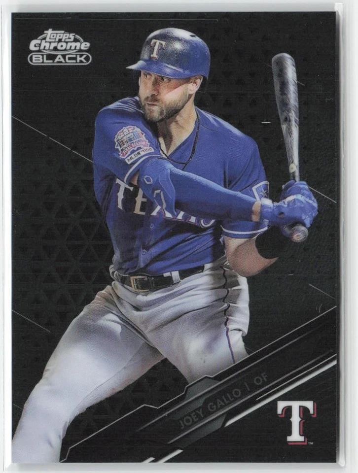 2020 Topps Chrome Black #45 Joey Gallo - Image 1 of 2