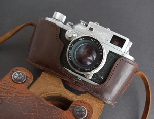 Zork i3 Film Camera 35mm Rangefinder jupiter 8 m39 Lens Leica Copy USSR Vintage - Picture 1 of 15