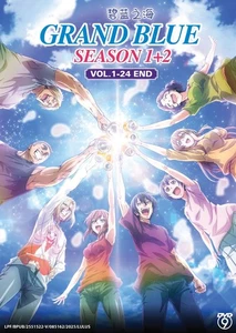 DVD Anime Grand Blue TV Series Season 1+2 Vol.1-24End English Subtitle - Picture 1 of 4