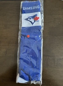 Toronto BLUE JAYS Samsung Promo 2016 Long Socks MLB Size Large New/SEALED - Picture 1 of 6