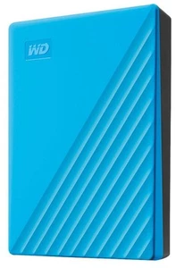 WD My Passport Pemacu Keras Mudah Alih USB 3.0, 4TB Biru - Picture 1 of 3