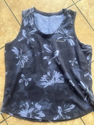 Camiseta sin mangas Columbia de algodón estampada en L  Foto 1 de 4