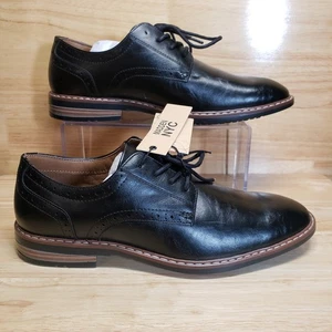 Zapatos de vestir Madden NYC Anthony Oxford para hombre talla 7 negros nuevos - Imagen 1 de 8