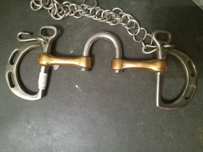 Nueva broca de corrección Kimberwick broca de boca 5 1/4 pulgadas barras de cobre puerto inoxidable  Foto 1 de 2