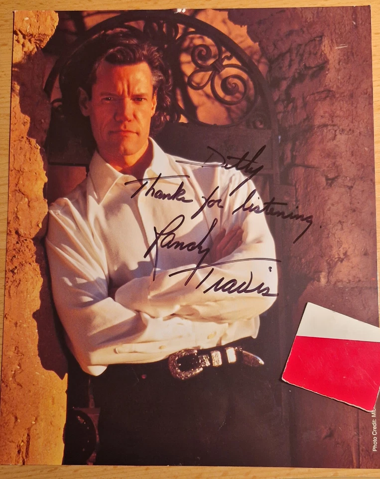Randy Travis    20 x 25 cm Country Musik    Autogramm ORIGINAL - Bild 1 von 1