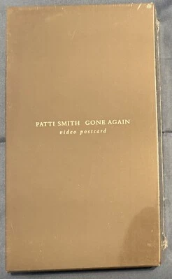 PATTI SMITH-GONE AGAIN VIDEO POSTCARD/ARISTA VHS SINGLE PROMO MUSIC VIDEO SEALED - Image 1 of 2