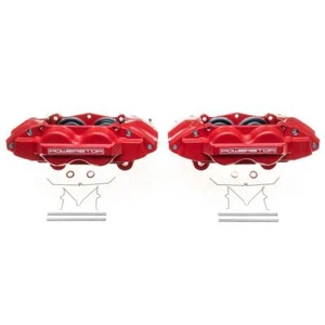 PowerStop Red Calipers without Brackets for 10-15 Lexus GX460 Front - Pair - Picture 1 of 15