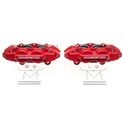 PowerStop Red Calipers without Brackets for 10-15 Lexus GX460 Front - Pair - Image 1 of 4