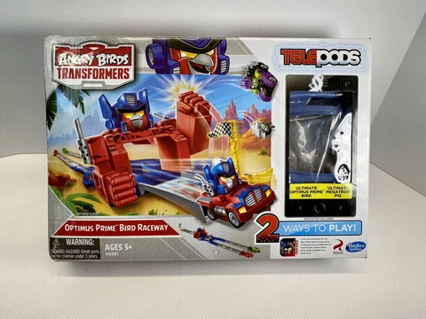 Angry Birds Transformers OPTIMUS PRIME BIRD RACEWAY Telepods Cover