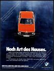 1975 BMW 2002 red car photo German vintage print ad