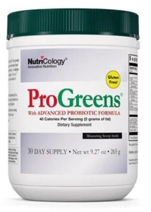 Pro Greens With Advanced Probiotic Formula -- 9.27 oz NutriCology - Picture 1 of 3