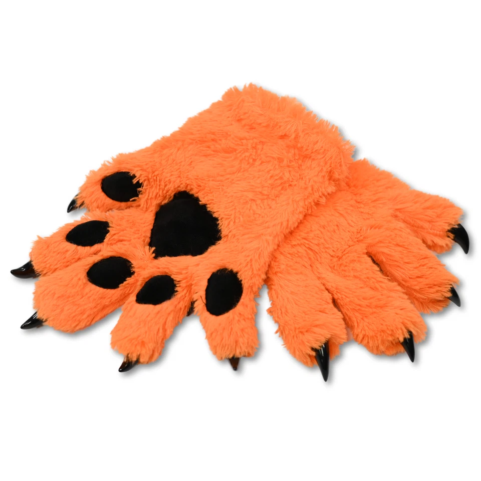 Disfraz de Fursuit Guantes con Pata de Cinco Dedos con Garras VENDEDOR DE EE. UU. Foto 1 de 4