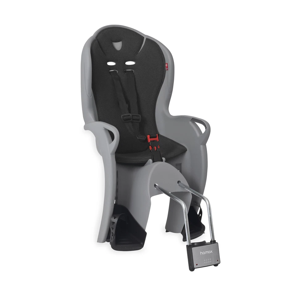 Hamax Kiss Child Bike Seat Frame Mount - Medium Grey/Black - Image 1 of 1