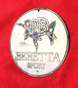 BERETTA GRANDE MEDAGLIA IN OTTONE BELLISSIMA ORIGINALE ARMI FUCILE DA CACCIA - Foto 1 di 4