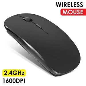 Slim 2.4Ghz Optical Wireless Mouse +USB Receiver Cordless Mouse For PC/Laptop - Picture 1 of 13