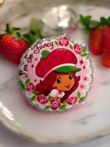 Strawberry Pop Socket For Phone - Zdjęcie 1 z 5