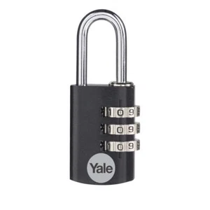 L32286 - Candado combinado de grillete abierto de aluminio YALE YE3CB - 20 mm - Imagen 1 de 1
