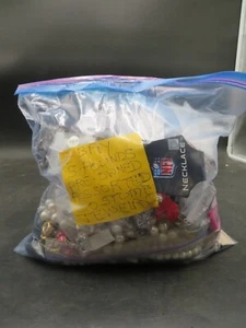 5lbs Assorted Costume Jewelry Lot - Necklaces, Bracelets, Earrings - Pre-Owned - Picture 1 of 11