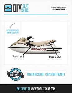 GTS GTX DI LTD 4-TEC GTI LE RFI SEA DOO TAN Coprisedile Pelle 96 97 98 99 00 01 02 - Foto 1 di 2