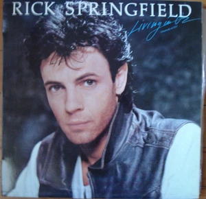 RICK SPRINGFIELD LP Spain 1983 Living in Oz - Picture 1 of 1