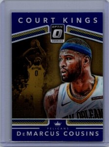 2017-18 Donruss Optic Court Kings DeMarcus Cousins New Orleans Pelicans #23
