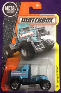 2017 Matchbox - #54 Torque Titan BLUE - Picture 1 of 1