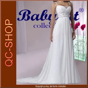 Chiffon Brautkleid Hochzeitskleid Kleid Braut Babycat collection 34 - 46 BX160