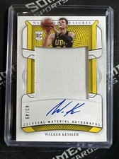2022-23 National Treasures WALKER KESSLER Rookie Patch Auto RPA 43/49 Jazz