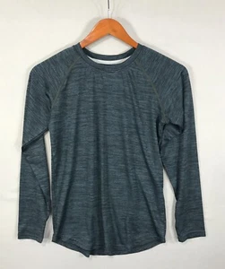 Liberty Pro Athletic Shirt Youth Large Gray L/S Thumbholes Gym Training Workout - Picture 1 of 11