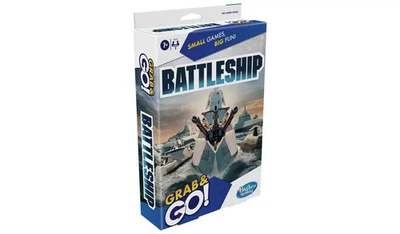 Battleships Grab and Go Board Game Portable for 2 Players Travel Size Case New - Image 1 of 4