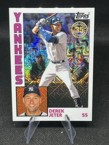 2019 Topps Silver Pack - 1984 Topps Baseball Derek Jeter #T84-19 - Picture 1 of 2