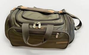 Briggs & Riley 20" Ballistic Duffel Bag Carry On Luggage Green # 642 - 7 EUC - Picture 1 of 10