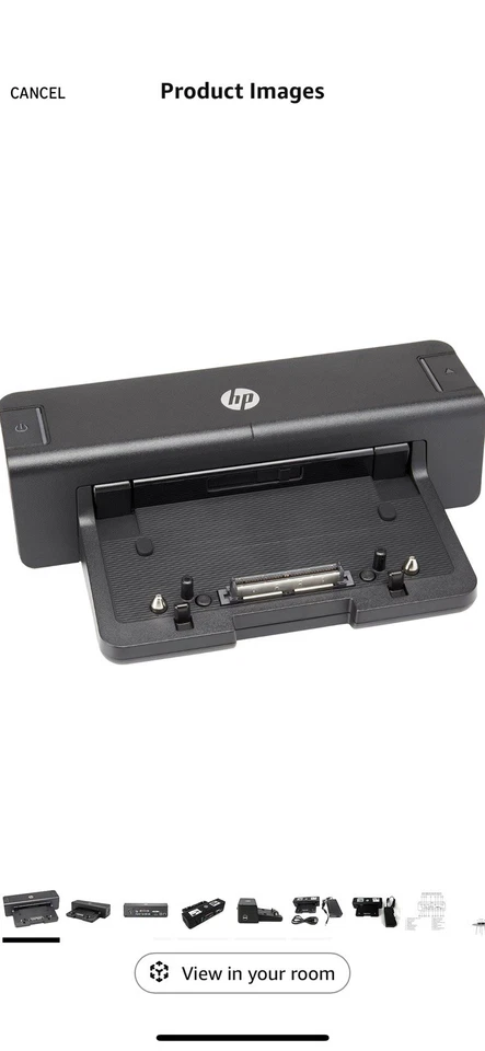 NUEVO Hewlett Packard HP A7E32 90W portátil portátil computadora base estación de acoplamiento Foto 1 de 1