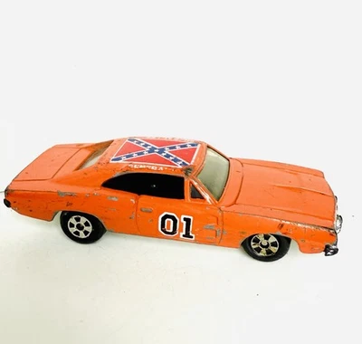 ERTL DUKES OF HAZZARD Dodge Charger GENERAL LEE 1981 Vintage TV Show Toy Car 01 Foto 1 de 4