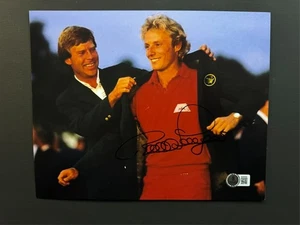 Bernhard Langer signed Autogramm PGA Golf Masters 8x10 Foto Beckett BAS coa - Bild 1 von 1