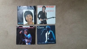 Cliff Richard - 4 x 7" Singles - Daddy's Home, Only Way Out, Wired Sound, Carrie - Imagen 1 de 2