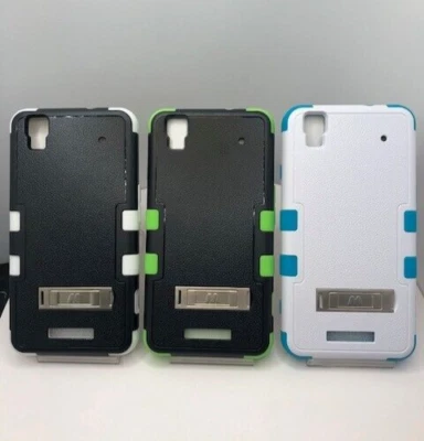 FUNDA HÍBRIDA CON PATA DE CABRA PARA ZTE BOOST MAX N9520 Foto 1 de 4