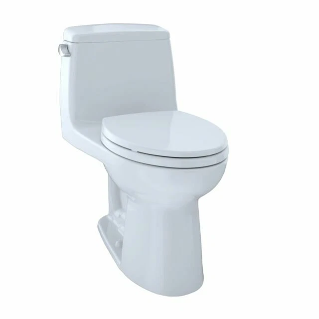 TOTO Ms854114s01 One Piece Toilet UltraMax Elongated Cotton White