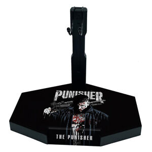 1/6 Scale Action Figure Display Stand Punisher Rank Castle Customize