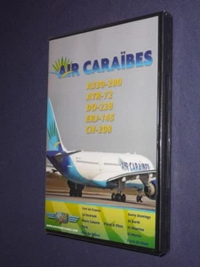 JUST PLANES COCKPIT VIDEO DVD : AIR CARAIBES new & sealed - Foto 1 di 2