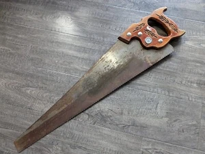 Pennsylvania Saw Corp. AA-4 Hand Saw 26" Long Blade Wood Handle - Picture 1 of 9