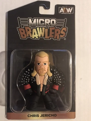 Chris Jericho Micro Brawler AEW Wave 1 Cover