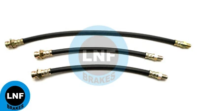 Chrysler Imperial Crown New Yorker Windsor Brake Hose Front Rear X3 1946-1956 - Image 1 of 4