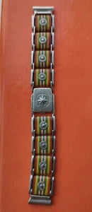 Exclusive Interesting 1980s Watch Band Prison Creativity Handmade GF946 - Picture 1 of 9