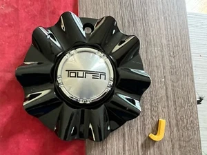 #J 1) Touren BLACK Center Cap C10220-2 5301770 - Picture 1 of 8