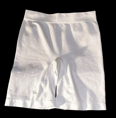 Bragas Vanity Fair blancas lisas de nailon de pierna larga para mujer M/6 nuevas sin etiquetas Foto 1 de 4