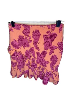 Patron s Of Peace Size Medium Knee Length Mix Colors Skirt Ruffle Pull-On - Picture 1 of 11
