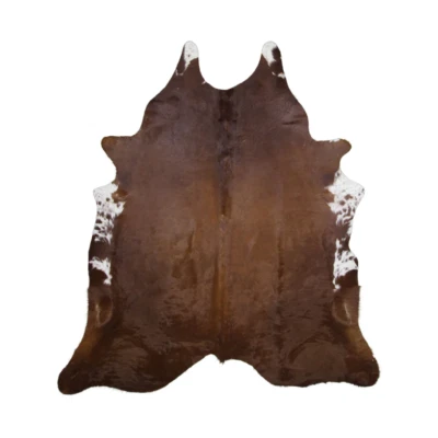Authentic Exotic Cowhide Rug Size: 7x6 feet,  Real Brazilian Cowhide Rug - Image 1 of 3